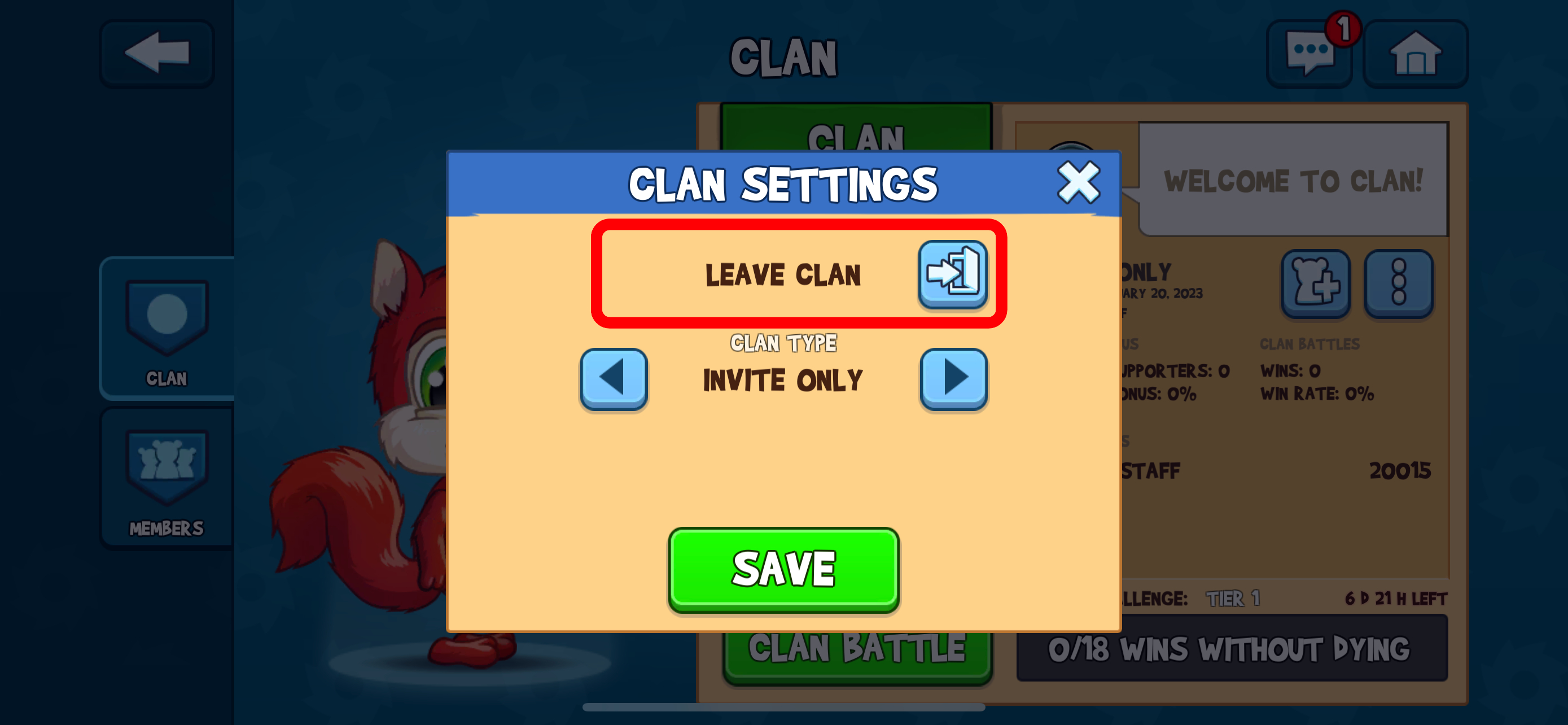 How do I leave a clan? – Dirtybit